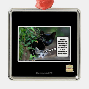 evil things metal tree decoration