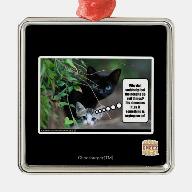 evil things metal tree decoration (Front)