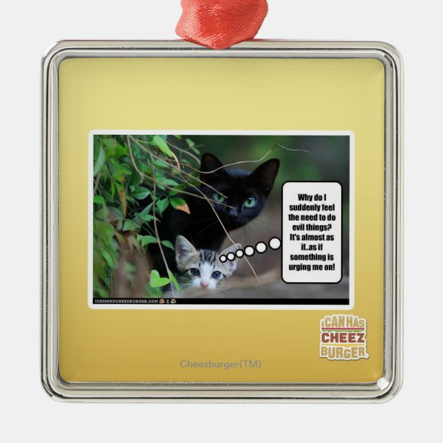 evil things metal tree decoration (Front)