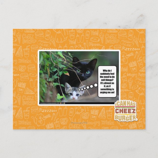 evil things postcard (Front)