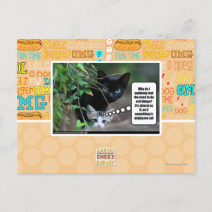 evil things postcard