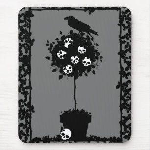 Evil Topiary Coordinates Mouse Pad