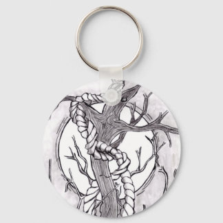 evil tree key ring