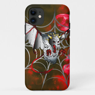 Evil Vampire Bat iPhone 11 Case
