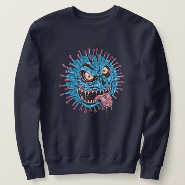 Evil Virus Sweatshirt (Design Front)
