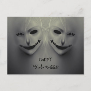 Evil whispers postcard