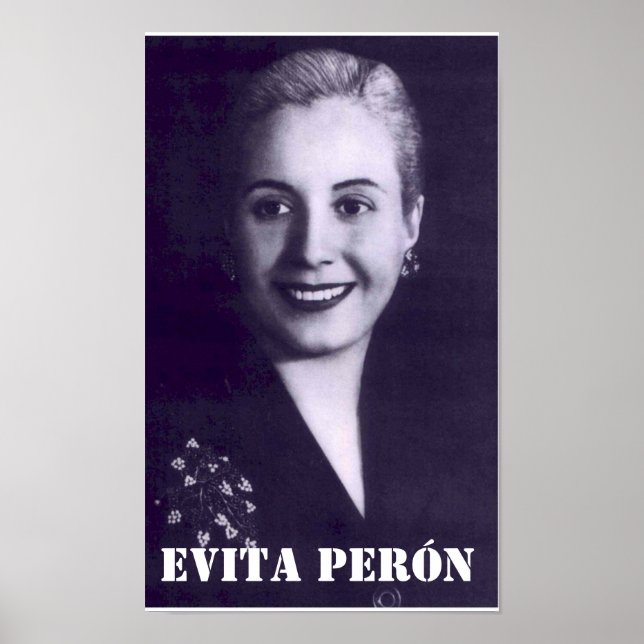 Evita Perón Poster (Front)