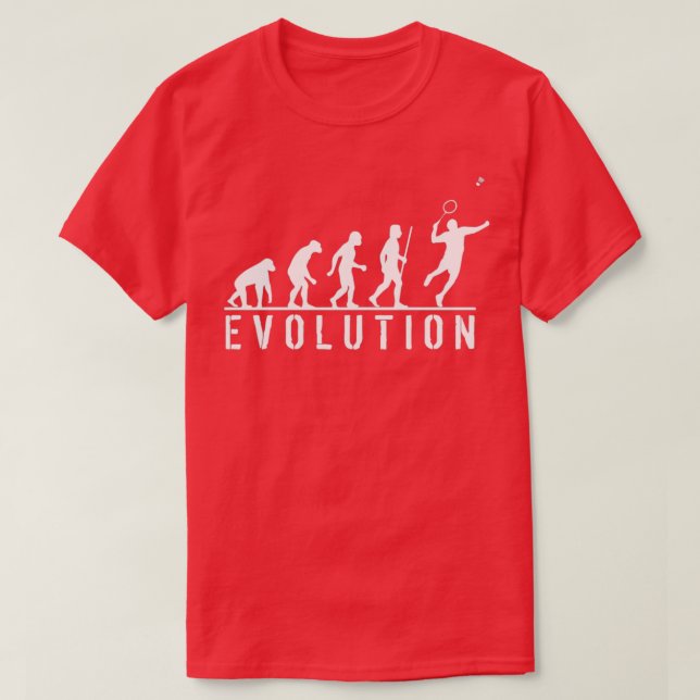 evo badminton3 T T-Shirt (Design Front)