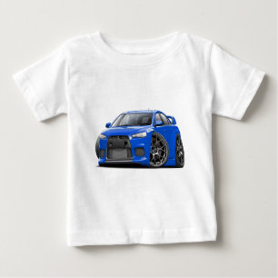 Evo Blue Car Baby T-Shirt