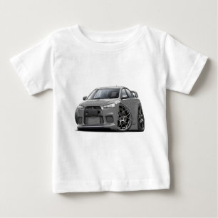 Evo Grey Car Baby T-Shirt