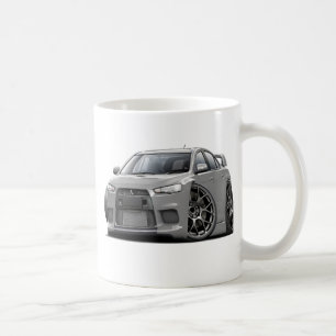 Evo Silver Car Coffee Mug