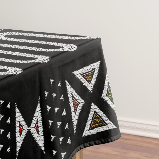 “Evoke the Spirit of Africa:  Tablecloth (In Situ)