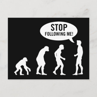 evolution2 postcard