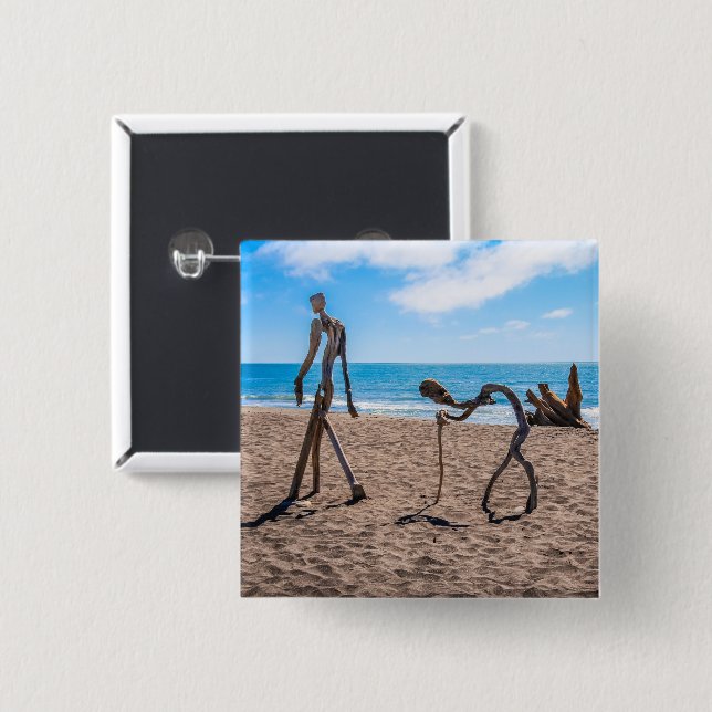 Evolution 15 Cm Square Badge (Front & Back)