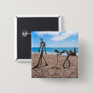 Evolution 15 Cm Square Badge