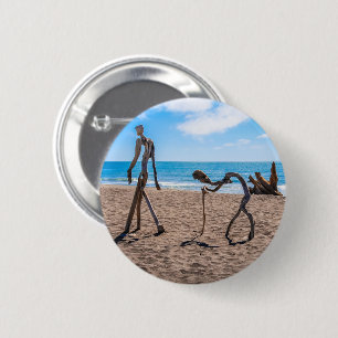 Evolution 6 Cm Round Badge