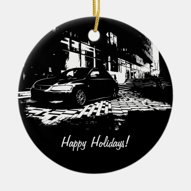 Evolution 9 Christmas Ornaments (Front)