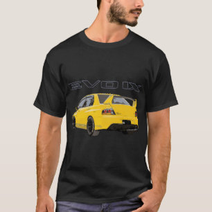 Evolution 9 Yellow rear quater vortex generator T-Shirt