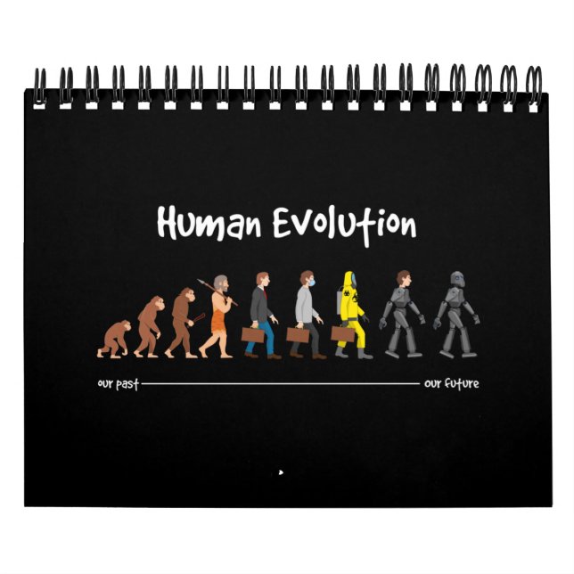 Evolution - a robotic future calendar (Cover)