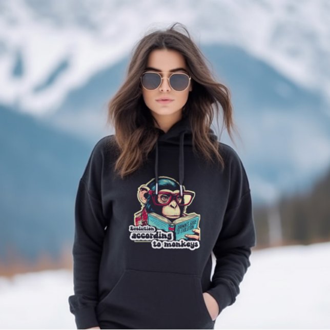 Evolution according to monkyes hoodie (Creator Uploaded)