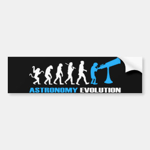 Evolution Astronomy Gift Bumper Sticker