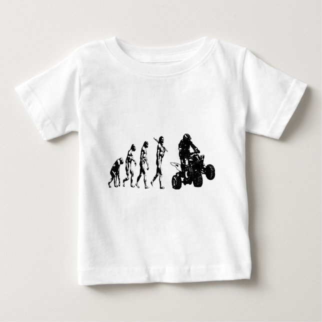 evolution atv.png baby T-Shirt (Front)