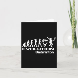 Evolution Badminton  Card