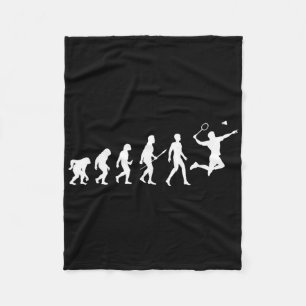 Evolution Badminton Gift For Badminton Players Evo Fleece Blanket