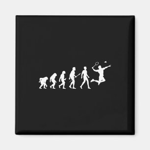 Evolution Badminton Gift For Badminton Players Evo Magnet