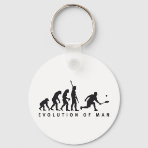 evolution badminton key ring