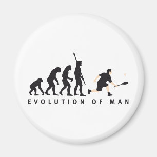 evolution badminton magnet