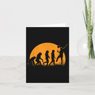 Evolution Badminton Player _ Racket Shuttle  Card