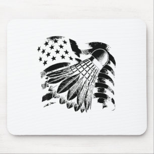 Evolution Badminton Player Shuttle Racket Mouse Pad