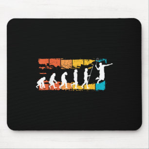 Evolution Badminton _ Shuttle _ Badminton Player G Mouse Pad