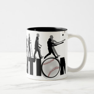 Evolution Baseball Mug