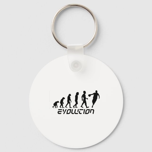 Evolution Baseline Key Ring (Front)