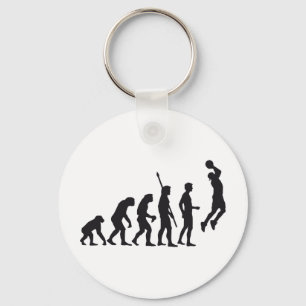 evolution basketball key ring