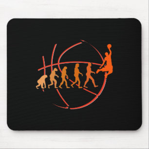 Evolution Basketball Player  Ball Game  Hoops  Mouse Pad