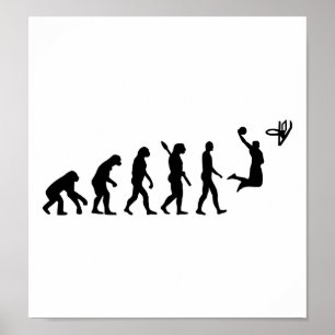 Evolution Basketball Poster