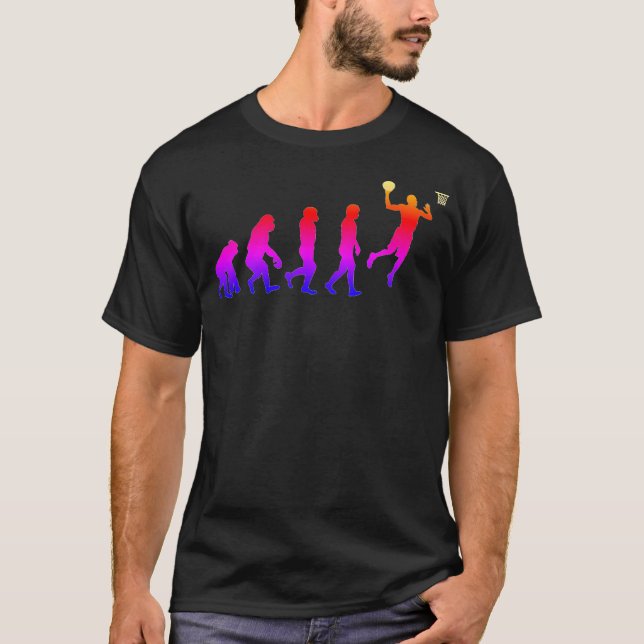 Evolution Basketball T-Shirt (Front)