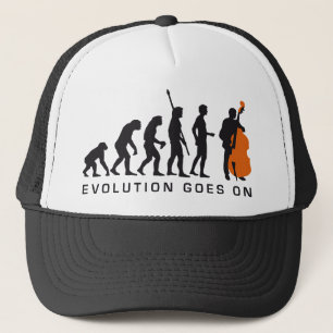 evolution bass trucker hat