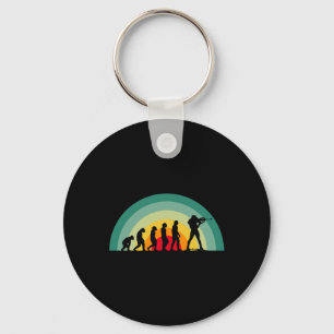 Evolution Biathlon Ski Skiing Shooting Key Ring