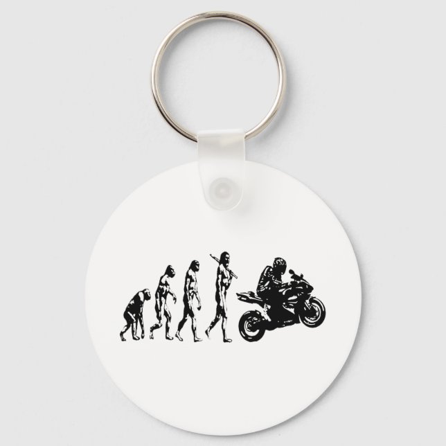 evolution bike key ring (Front)