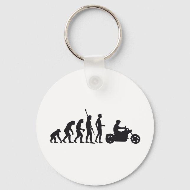 evolution biker key ring (Front)