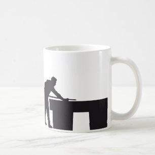 evolution billard coffee mug