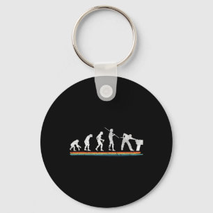 Evolution Billiards Funny Vintage Key Ring
