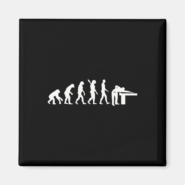 Evolution Billiards  Magnet (Front)