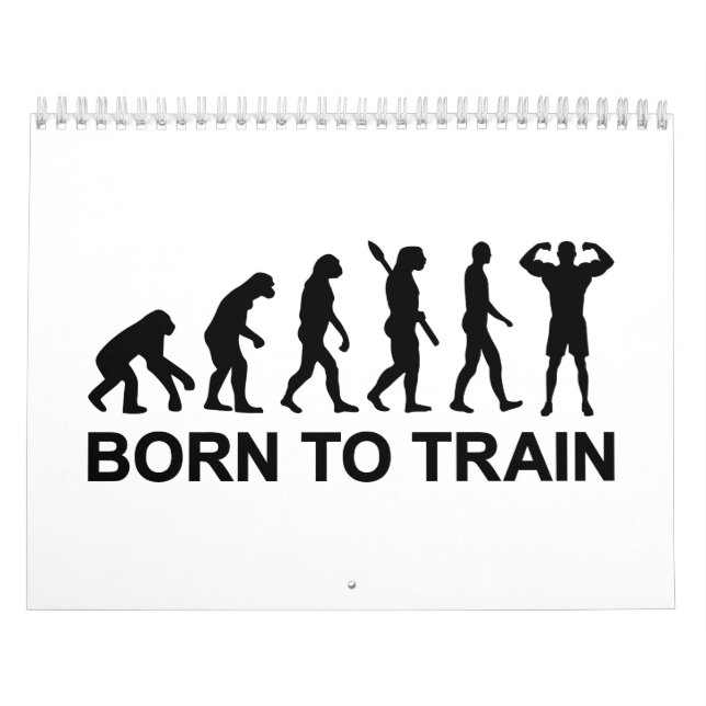 Evolution Bodybuilding born to train Calendar (Cover)