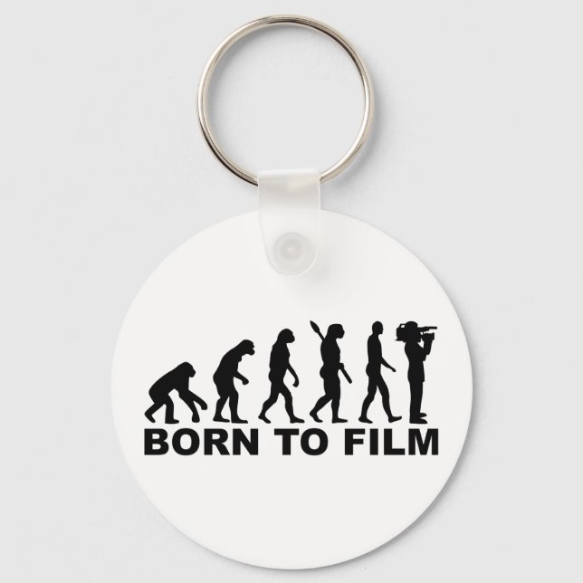Evolution Born to film Key Ring (Front)