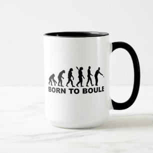 Evolution Boule Petanque Mug